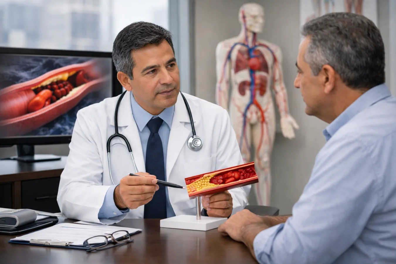 ¿Qué médico trata embolia arterial?